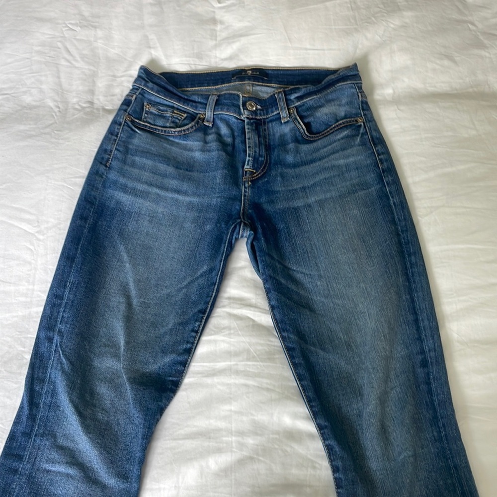 Beautiful 7 for All Mankind skinny jeans